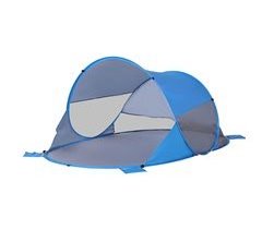 Tenda de Praia Poliéster e Fibra de Vidro Outsunny