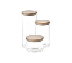 Conjunto de 3 Potes