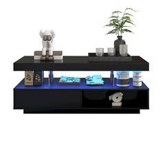 Mesa de centro de painel de partículas 95x50