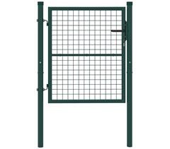 Porta para Vedação de Jardim Aço e PVC Outsunny