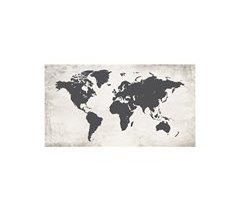 Quadro MAPAMUNDI VINTAGE cinza 58x110cm marca MARCOMUEBLE