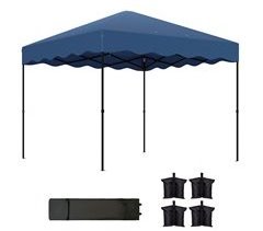 Tenda Dobrável Metal e Tecido Oxford Outsunny