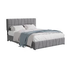 Cama, cama de casal, 4 gavetas, cama funcional 164x209