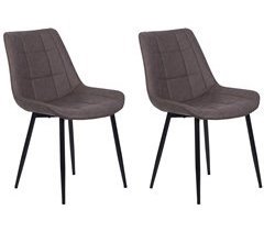 Beliani Silla de comedor MELROSE II
