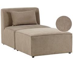 Beliani Chaise longue Pana LEMVIG