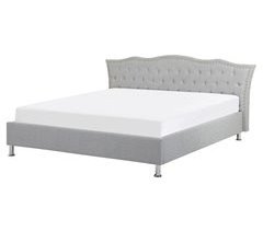 Beliani Cama com estrado Poliéster METZ 189x215