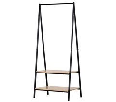 Suporte para Cabides MDF e Metal HOMCOM