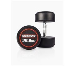 Halteres Redondos de Musculação 32,5Kg (Par) - BOOMFIT