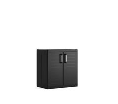 Armário baixo DETROIT XL 93x89x54cm preto