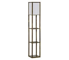 Candeeiro de Pé MDF e Acrílico HOMCOM, casa - iluminação