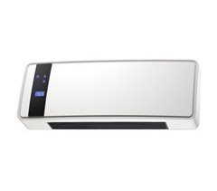 Aquecedor de parede cerámico 2000W com visor digital, controlo remoto