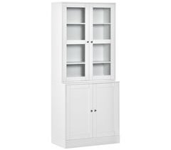 Estante de Livros MDF e Vidro Temperado HOMCOM 76
