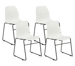 Beliani Silla de conferencias PANORA