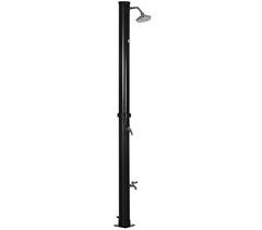 Duche Solar Exterior Liga de Zinco Outsunny