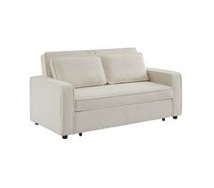 Sofá-cama bouclette de 3 lugares