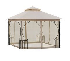 Pérgola de Jardim metal e poliéster Outsunny 295x295