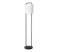 Candeeiro de pé Meløy cilíndrico Metal [lux.pro]