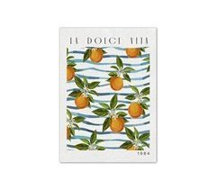 Gravura NARANJAS 70x50cm marca MARCOMUEBLE