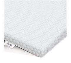 Topper sobre colchão duplo de espuma viscoelástica