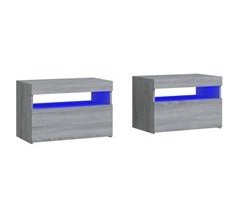 Soluna Home - Mesitas De Noche Beeville 2 peças 60
