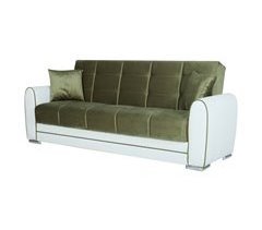 Sofá cama 3 lugares em tecido Dgirou