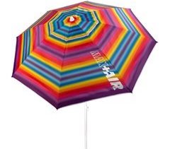 Guarda-sol de praia teto ventilado + proteção UV50 Aktive Beach