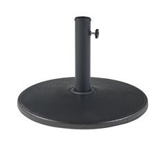 Suporte para guarda-chuva Bionaz redondo em betão [casa.pro] 50x50