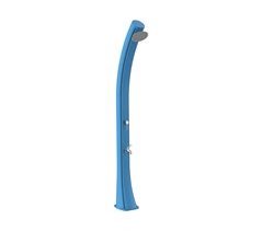Starmatrix RIOXXL 40 litros de duche de polietileno curvo com aquecimento solar, Cinza