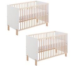 Berço transformável Umami para gémeos: co-sleeping, duplo e individual