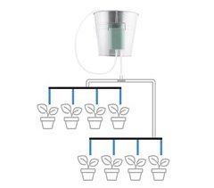 Sistema de Rega Automática por Gotejamento para Vasos