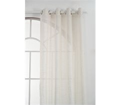 Cortina AZAFRAN 140x260cm cor cru