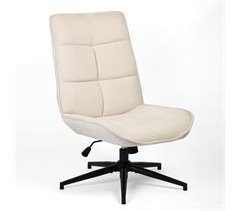 MEUBLES COSY Cadeira Giratória Relax Estofada Conforto