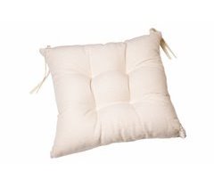 Almofada para cadeira LISO em algodão 40x40cm