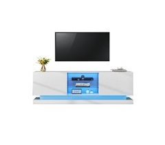 Móvel de TV de painel de partículas com 2 portas