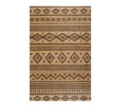 Tapete de Bambu natural antiderrapante interior e exterior Étnico 80x150
