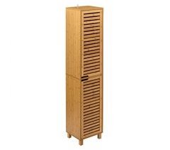 Coluna de Banheiro Sicela - Móveis de Bambu 2 Portas