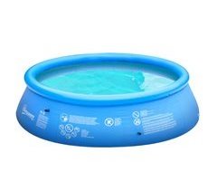 Piscina Insuflável Redonda PVC Outsunny