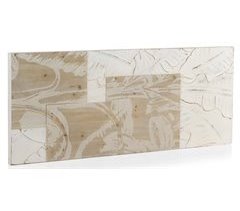 Cabeceira de parede de madeira 145