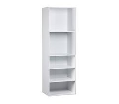 Módulo de roupeiro com 5 prateleiras, painéis laminados 60