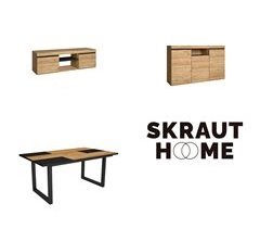 Conjunto de móveis para sala de estar, mesa, aparador, móvel para TV