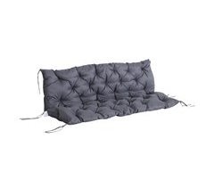 Almofada para Banco com Encosto Poliéster e Algodão Outsunny 150x98