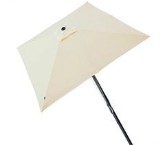 Guarda-sol quadrado de jardim 270x270 cm com protecção UV50 Aktive