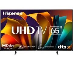 TV 65 polegadas HISENSE 65A6Q 4K Smart TV