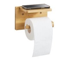 Suporte para papel higiénico Vallentuna bambu