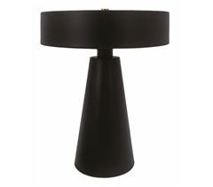 Candeeiro de mesa TIMARU preto marca ECOANYA 
