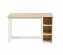 Mesa moderna com 5 prateleiras em madeira