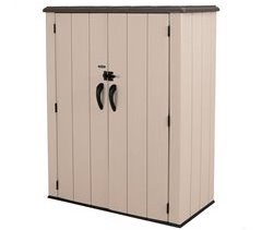 Lifetime Armário vertical externo Rough Cut™ de 1.500 L com prateleiras