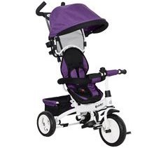 Triciclo Evolutivo para Bebés Poliéster e Metal HOMCOM