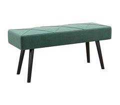 Banco de Pé de Cama Aço, Espuma e Poliéster HOMCOM 36x100