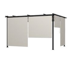 Pérgola de Exterior Poliéster e Metal Outsunny